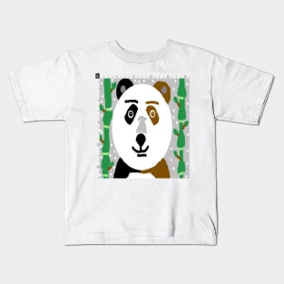 Panda illustration Kids T-Shirt